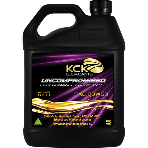 KCK Lubricants RE11 20w50 Performance Mineral Engine Oil
