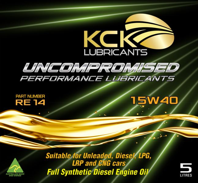 KCK Lubricants RE14 Synthetic Engine Oil 15w40